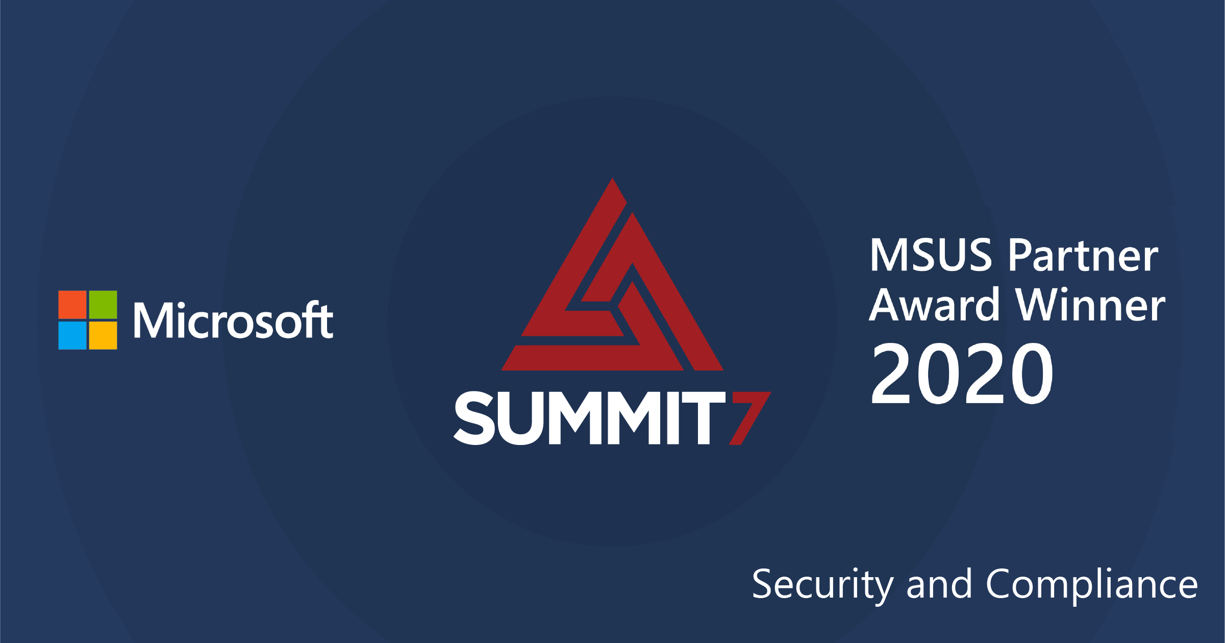 Microsoft US Partner Award - Modern Workplace - Security and Compliance